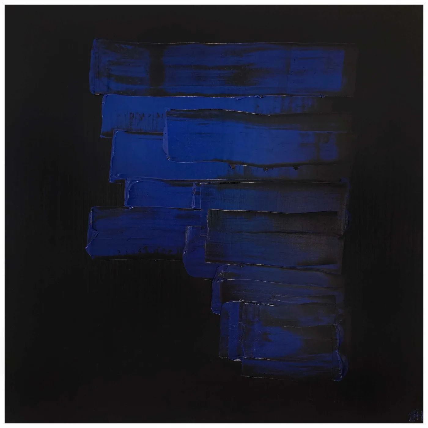 Blue Shadows — oil painting, 2024