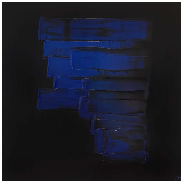 Blue Shadows — oil painting, 2024