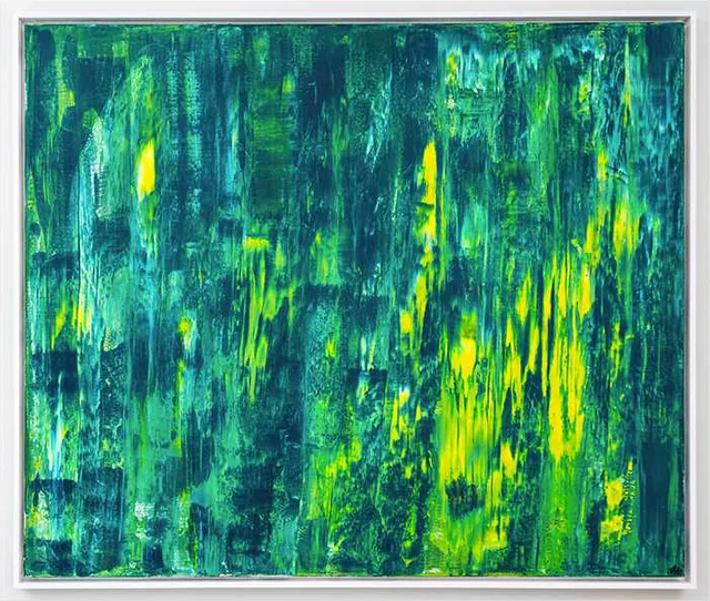 Deep Blue — acrylic painting, 2022