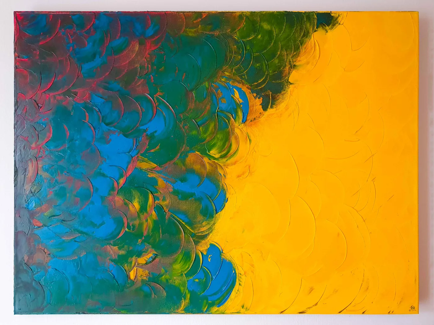 Harmony — oil painting, 2023