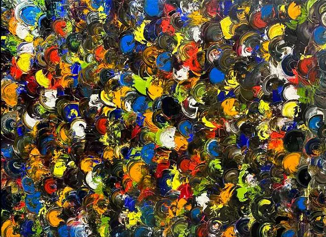 Passion Palette — oil painting, 2023