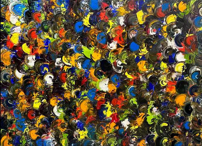 Passion Palette — oil painting, 2023