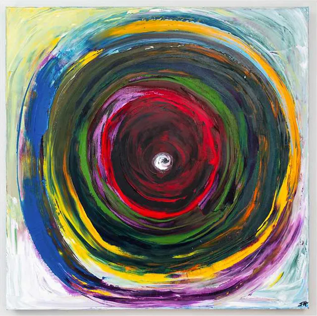The Circle — oil painting, 2012