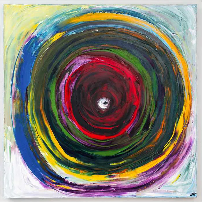 The Circle — oil painting, 2012