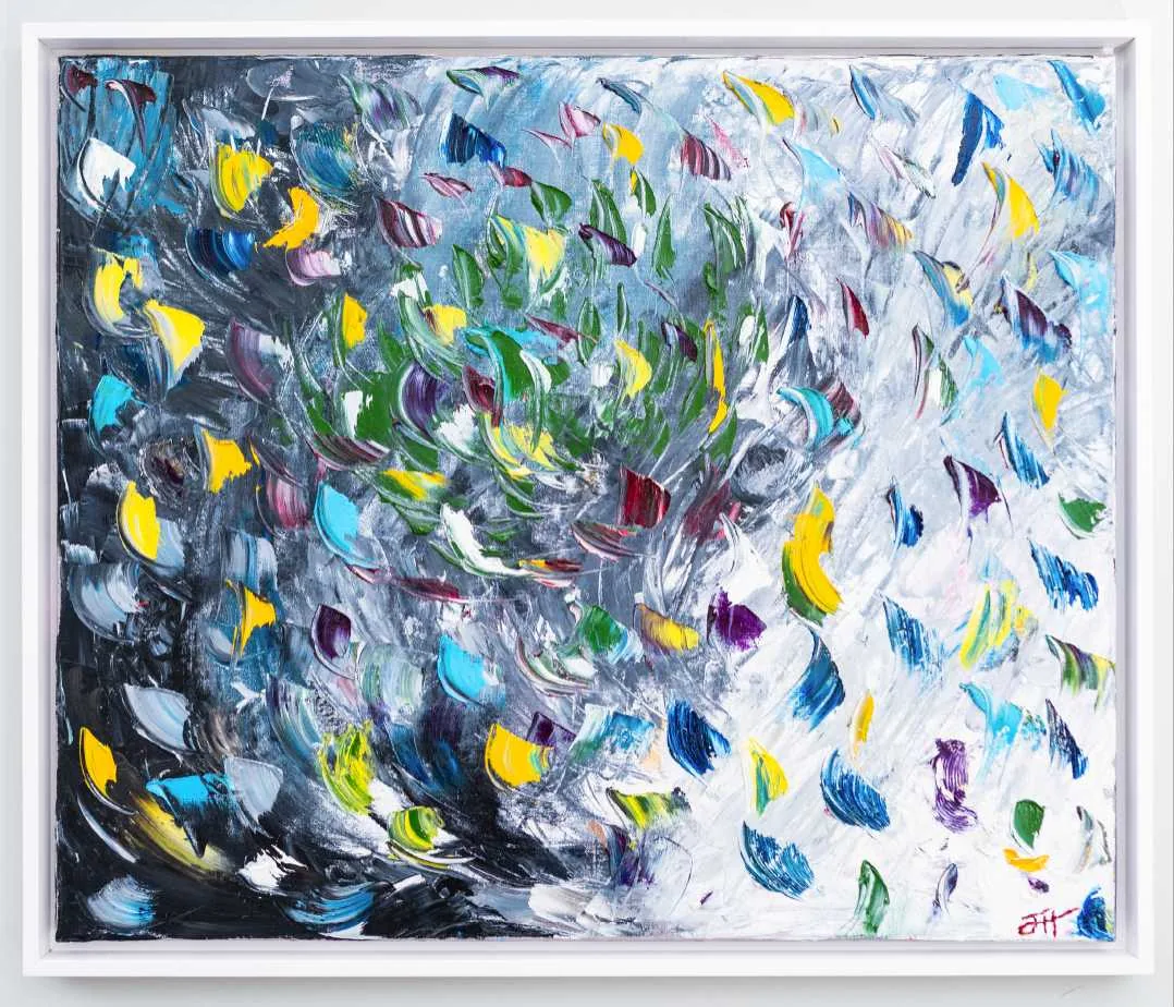 Winter — oil painting, 2009